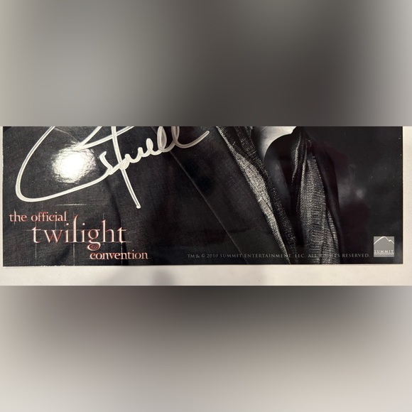 Twilight Peter Facinelli “Dr. Cullen” Official Twilight Convention Autograph COA - Picture 2 of 4